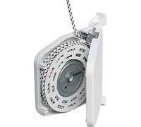 Schellenberg 50506 Aufschraub-Schnurwickler aufklappbar 180° Swivel with 5 m, Roller Shutter Cord Winder