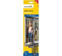 Schellenberg 50642 90 x 210 cm Fly Balcony Door Insect Protection Magnetic Curtain Anthracite, Charcoal