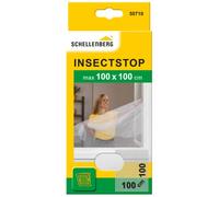 Schellenberg 50710 Fly Screen, Insect, Mosquito Protection for Windows - Various Sizes, White, 100x100cm