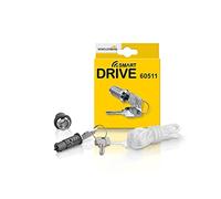 Schellenberg 60511 Notentriegelungs-Schloss Lock, Garage Door Emergency Release, Silver, für Sektionaltore