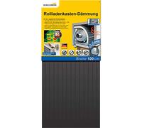 Schellenberg 66282 Noise insulation for damper box, dampens vibrations, 2 pieces with 25 mm thickness, 100x50cm / 25mm
