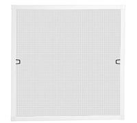 Schellenberg 70032 Plus Insect Protection Window Fly Screen with Frame - 130 x 150 cm, White Color, 1 Piece
