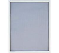 Schellenberg 70080, White Insect Screen Window Telescope, Aluminium Frame Without Drilling and Sawing to Mount, Individual Size by Pulling, bis 140 x 150 cm