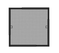 Schellenberg 70081 Insect Screen Window Telescope, Aluminium Frame No Drilling or Sawing to Mount, Individual Size by Pull-Out 140 x 150 cm, Anthracite