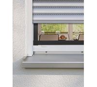 Schellenberg 70105 Corner Connector Set Plus / 4 Corner Connectors with Accessories for Insect Screen Windows and Insect Protection Doors Anthracite