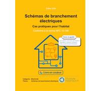 Schémas de branchement électriques: Cas pratiques pour l’habitat - Conforme à la norme NF C 15-100 (Série Électricité domestique - Conforme à la NF C 15-100)