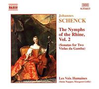 Schenck: The Nymphs of the Rhine, Vol 2 (Sonatas for Two Violas da Gamba)[CD]