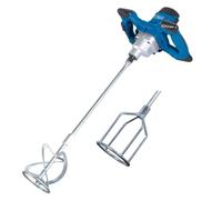 Scheppach 1200W Electric Variable Speed Paddle Mixer for Mortar & Paint (700 RPM) - Variable Speed Control - Versatile Mixing - 2 Year Warranty
