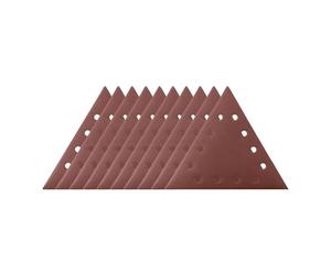 Scheppach 7903800601 Accessory for Sander/Sanding Paper Set Suitable for DS210 Dry Sander Triangular Grit 80 280 x 280 x 280 mm