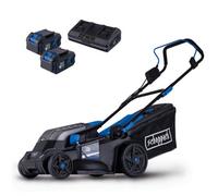 Scheppach Bc-Mp380-X Cordless Lawn Mower, 40V, 38Cm, 45L Grass Bag, Battery & Charger