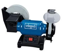 Scheppach BG200W Wet & Dry Bench Grinder | 550W Induction Motor | Ø200mm Wheels | K36 & K60 | Adjustable Spark Guard