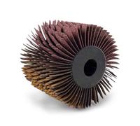 Scheppach Brush for MRS1300 Universal Sander Polisher Grinder Satin Machine | 120 x 100mm | Cotton, Brass Wire, Silicon Carbide, Plastic, Sanding, Abrasive Nylon, Metal (Abrasive Strip Brush)