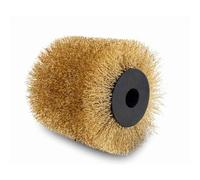 Scheppach Brush for MRS1300 Universal Sander Polisher Grinder Satin Machine | 120 x 100mm | Cotton, Brass Wire, Silicon Carbide, Plastic, Sanding, Abrasive Nylon, Metal (Brass Wire Brush)