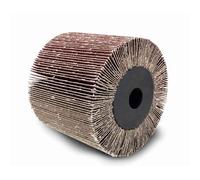Scheppach Brush for MRS1300 Universal Sander Polisher Grinder Satin Machine | 120 x 100mm | Cotton, Brass Wire, Silicon Carbide, Plastic, Sanding, Abrasive Nylon, Metal (Abrasive Flap Brush)