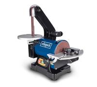 Scheppach BTS700 Belt & Disc Sander | 250W Induction Motor | Ø125mm Disc | Tilting Table | Dust Extraction