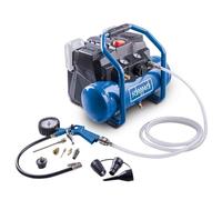 Scheppach C-ACT160/6-X Cordless Air Compressor, 40V, 6L Tank, 8 Bar, Oil-Free, Pump & Accessory Set, Bare Tool