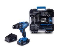 Scheppach C-Dtb74/1-X Cordless Drill Starter Kit, 20V, 50Nm Torque, 74Pc Tool Set