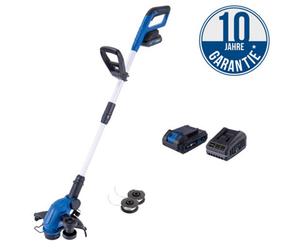 Scheppach C-Lt300-X Cordless Grass Trimmer, 20V, 300mm Cut, 2-In-1 Strimmer & Edger, Battery & Charger