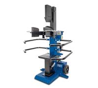 Scheppach Compact 8T Vertical Electric Log Splitter, 3150W Hydraulic Wood Splitter for Firewood, 7.95 Tonne Force, 1070mm Log Capacity, Two-Hand Safety and Transport Wheels