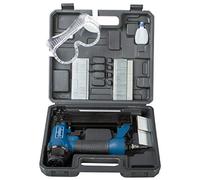 Scheppach Compressed air Gun, 2 in 1, Staple and Nail Gun, (Nails up to 50 mm, Clamps up to 40 mm, air Requirement per use 1.5 L, Working Pressure 8.3 bar, 360° Exhaust Duct) incl. Accessory Set