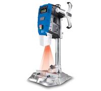 Scheppach DP55 Bench Pillar Drill 710W Variable Speed Laser 13mm Chuck Digital Bench Drill Press for Accurate Drilling in Wood, Steel and Plastic