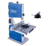 Scheppach HBS261 Bandsaw, 550W, 120mm Cut Height, 2 Speeds 660-960m/min, Tilting Table, Rip & Angle Fence, Inc. Mitre Gauge