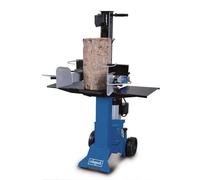 Scheppach HL730 Vertical Electric Log Splitter, 3000W Hydraulic Wood Splitter for Firewood, 7 Tonne Force, 550mm Log Length, 300mm Diameter, Two-Hand Safety and Transport Wheels