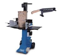 Scheppach HL810 Vertical Log Splitter & Kindling Splitter Set, 8 Tonne Hydraulic Force, 3000W, Safe & Portable Firewood Cutter