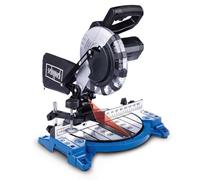 Scheppach HM210L Cross-Cut Mitre Saw | 210mm Blade | 1500W Motor | 45° Bevel 120mm Cross Cut | Laser Guide & Quick-Lock | TCT Blade 24T for Wood & DIY