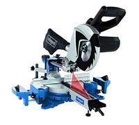 Scheppach HM80MP 2 Speed Multi-App Sliding Mitre Saw, 240 V, Silver/Black, 216 mm