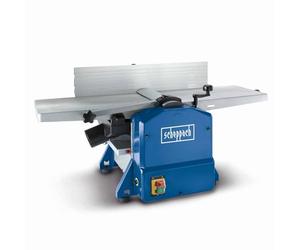 Scheppach HMS1070 Planer Thicknesser | 1500W | 254mm Width | 120mm Height | Dual HS Blade | Tilting Fence | 2mm Chip Removal