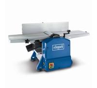 Scheppach Hms1070 Planer Thicknesser, 1500W, 254mm Width, 120mm Thickness Capacity, Dual Hs Blades, 2mm Chip & Tilting Fence