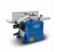 Scheppach Hms850 Planer Thicknesser, 1250W, 9000Rpm, 204mm Planing Width, 120mm Thickness Height, Hand Crank Height Adjustment