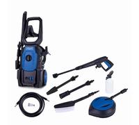 Scheppach HPC1600-KIT Electric Pressure Washer, 1600W, 135 Bar, 420 L/h, 5m Hose, Jet Washer with Patio Cleaner, Washing Brush and Accessory Kit