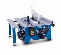Scheppach HS80 Table Saw | 8" 210mm Circular Saw 45° Tilt | 1200W | Inc. 1 Blade, Cross Cutting Gauge & Side Extension | Bench Top for Small Workshop