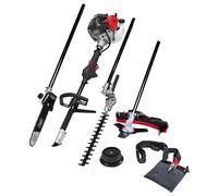 Scheppach MFH3300-4P 4-in-1 32.6cc Petrol Garden Multi-Tool