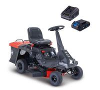 Scheppach Mr230-61 Petrol Ride-On Lawn Mower, 61Cm Cutting Width, 224Cc Engine, 150L Collector