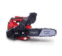Scheppach PCS26 Petrol Pruning Chainsaw | 10" (25.4 cm) ProCut Blade | 25.4 cc 2-Stroke Engine | 21 m/s Cutting Speed | Anti-Kickback Safety Features