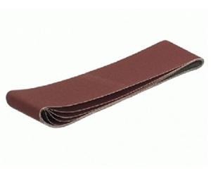 Scheppach Sanding belt Grit 100, 25x762mm, 5 pieces