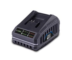 Scheppach SC2.4A 65W Battery Charger | 20V IXES Cordless Tools | 2.4A Charge with LED & Wall Mount
