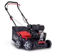 Scheppach Sc55P Petrol Scarifier, 40Cm Working Width, 5.4Hp 4Kw 212Cc, 6-Step Height Adjustment, 40L Collection Bag, Up To 1400M2