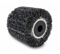 Scheppach Brush for MRS1300 Universal Sander Polisher Grinder Satin Machine | 120 x 100mm | Cotton, Brass Wire, Silicon Carbide, Plastic, Sanding, Abrasive Nylon, Metal (Silicon Carbide Brush)