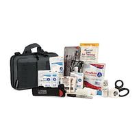 Scherber Vehicle IFAK Emergency Trauma Kit, Over 25 Medical Supplies and Equipment, NAR Tourniquet and CPR Mask, Fully Equipped Molle Bag for Car, Home and Professional