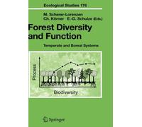 Scherer-Lorenzen - Forest Diversity and Function Temperate and Borea - X555z