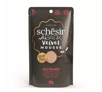 Schesir After Dark Velvet Adult Cat Food Chicken and Beef - 12 x 80g
