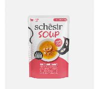 SCHESIR Cat Soup with Salmon and Carrot 40g | Size: 40g