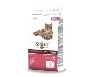 Schesir Cat Sterilized & Light Monoprotein with Ham 400 g