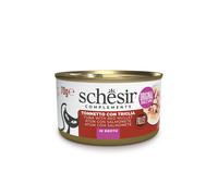 SCHESIR Complements Fillet Tuna with Red Mullet in Broth for Adult Cats | Size: 12x70g