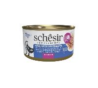 Schesir Complements Tuna with Whitebaits In Broth Cat Food - 70g