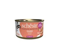 Schesir Complete Nutrition Salmon in Broth Wet Cat Food - 85g